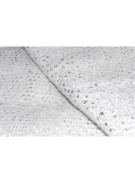 White African Print Lace Flowery Circles - WL6
