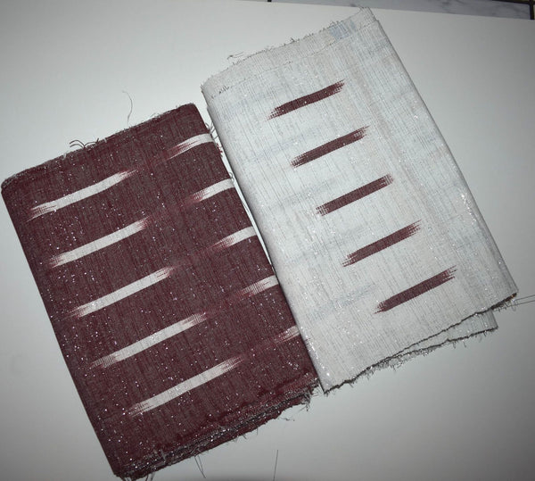 Dual Tone Faso Dan Fani, Shimmery Burgundy