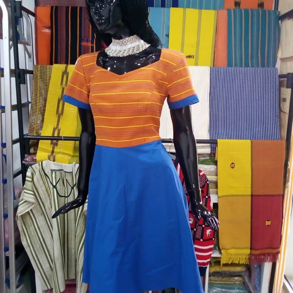 Dual Tone Faso Dan Fani, Shimmery Burgundy