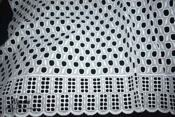 White Lace, Top Notch Print - WL 10