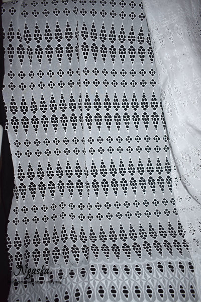 White Lace, Fancy Tear Drops - WL 7
