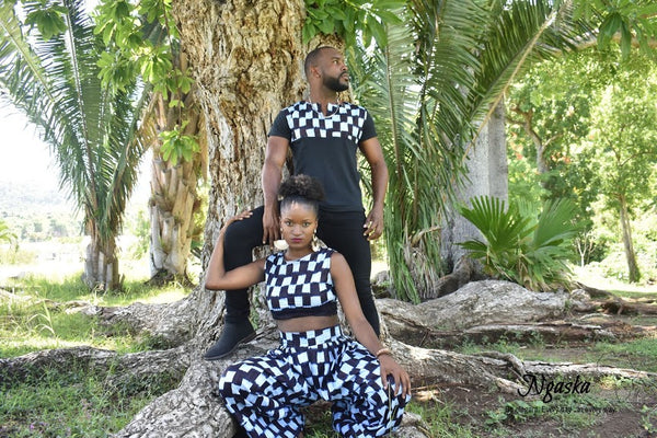 The Couture Couple: African Women's and Men's Guinean Lepi, Ankara Couples, Ankara Fashion Couple's set