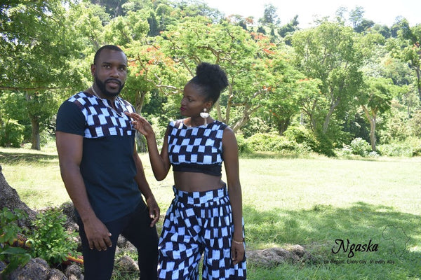 The Couture Couple: African Women's and Men's Guinean Lepi, Ankara Couples, Ankara Fashion Couple's set