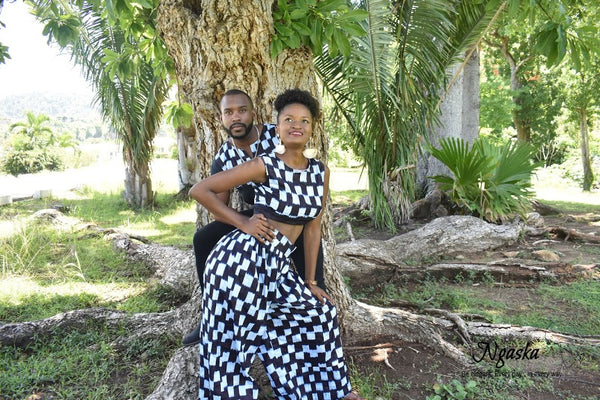 The Couture Couple: African Women's and Men's Guinean Lepi, Ankara Couples, Ankara Fashion Couple's set
