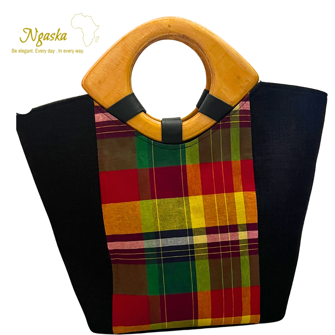 Large Madras Bag  - B5