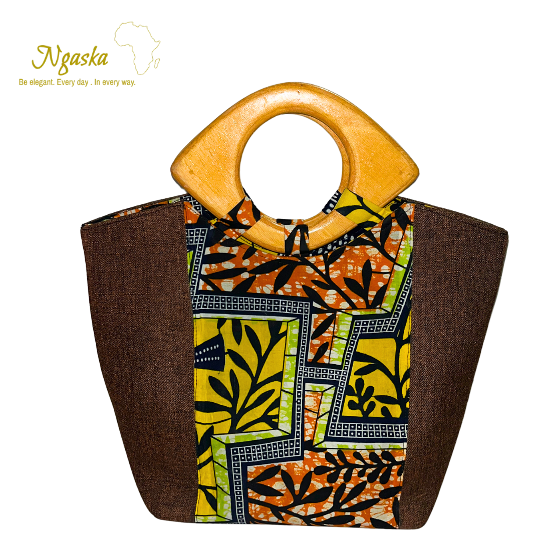 Large Bag Ankara Print Set  - B11