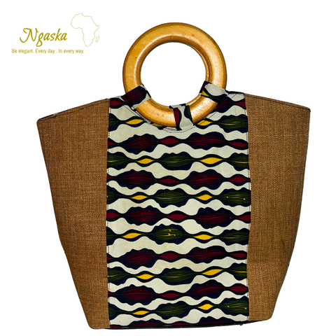 Large Bag Ankara Print Set  - B12