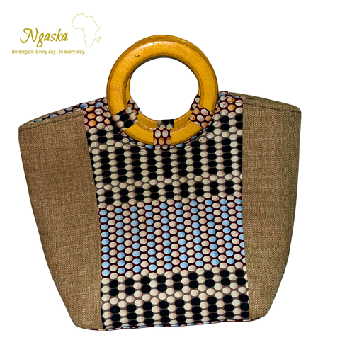 Large Bag Ankara Print Set  - B14