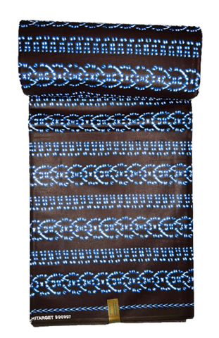 Black and Blue Dotted Circles Print - CA401