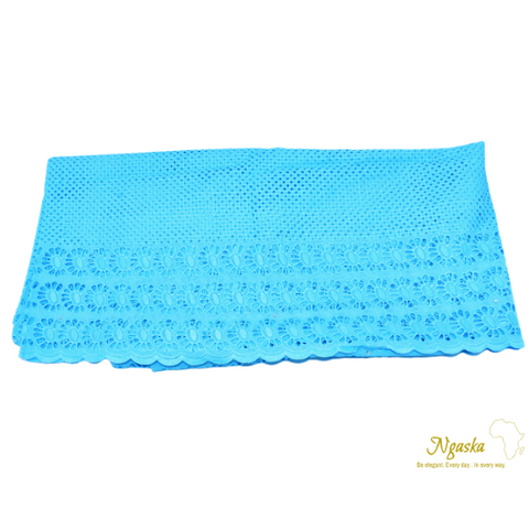 Fancy Teal Blue Lace - TBL 1
