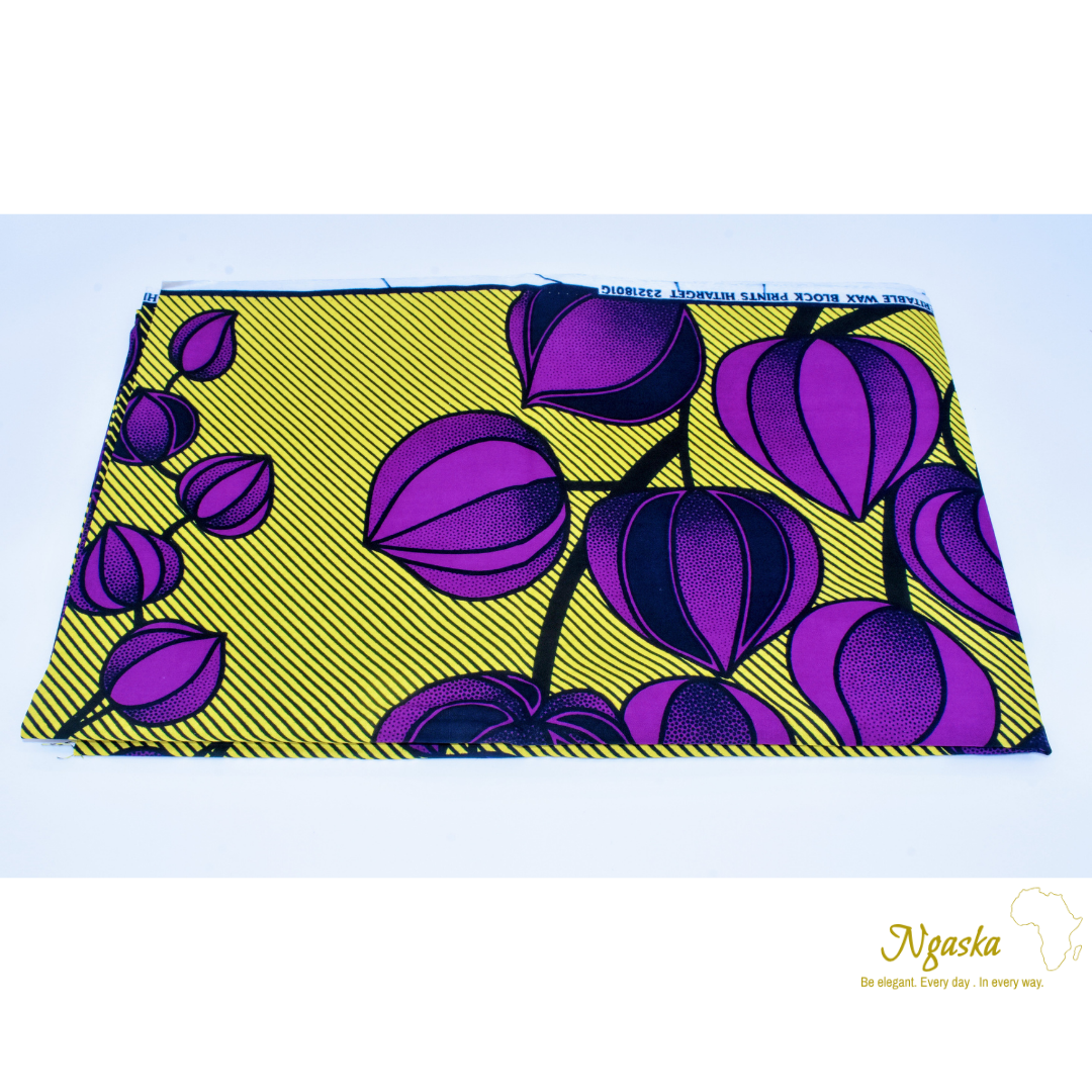 Purple Plum Branches COA-11 (head scarf)