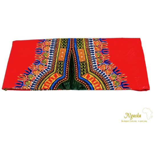 Dashiki Red DCA-3