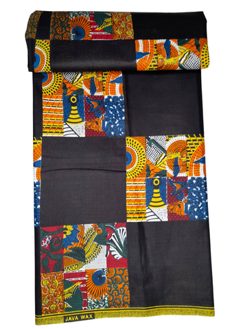 African Print Black Baye Fall Senegal - CA174