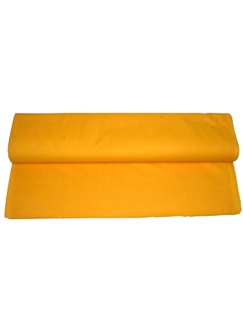 Solid Yellow Voil African Print  - VL7