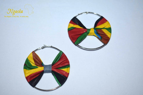 african-ankara-earrings-hoop-creole-earrings-jamaican-colors
