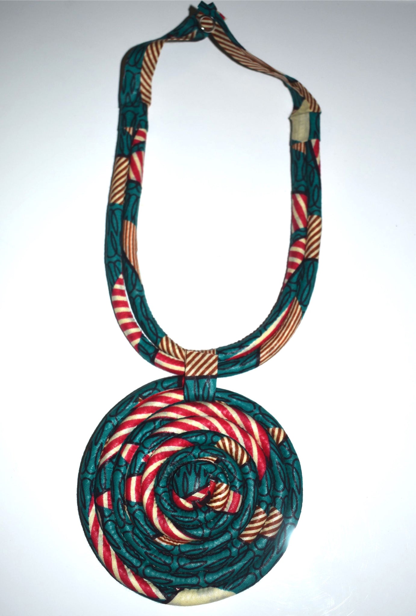 Malaika Necklace (Pink and Turquoise)