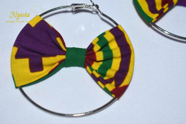 african-ankara-earrings-hoop-creole-earrings-purple-yellow