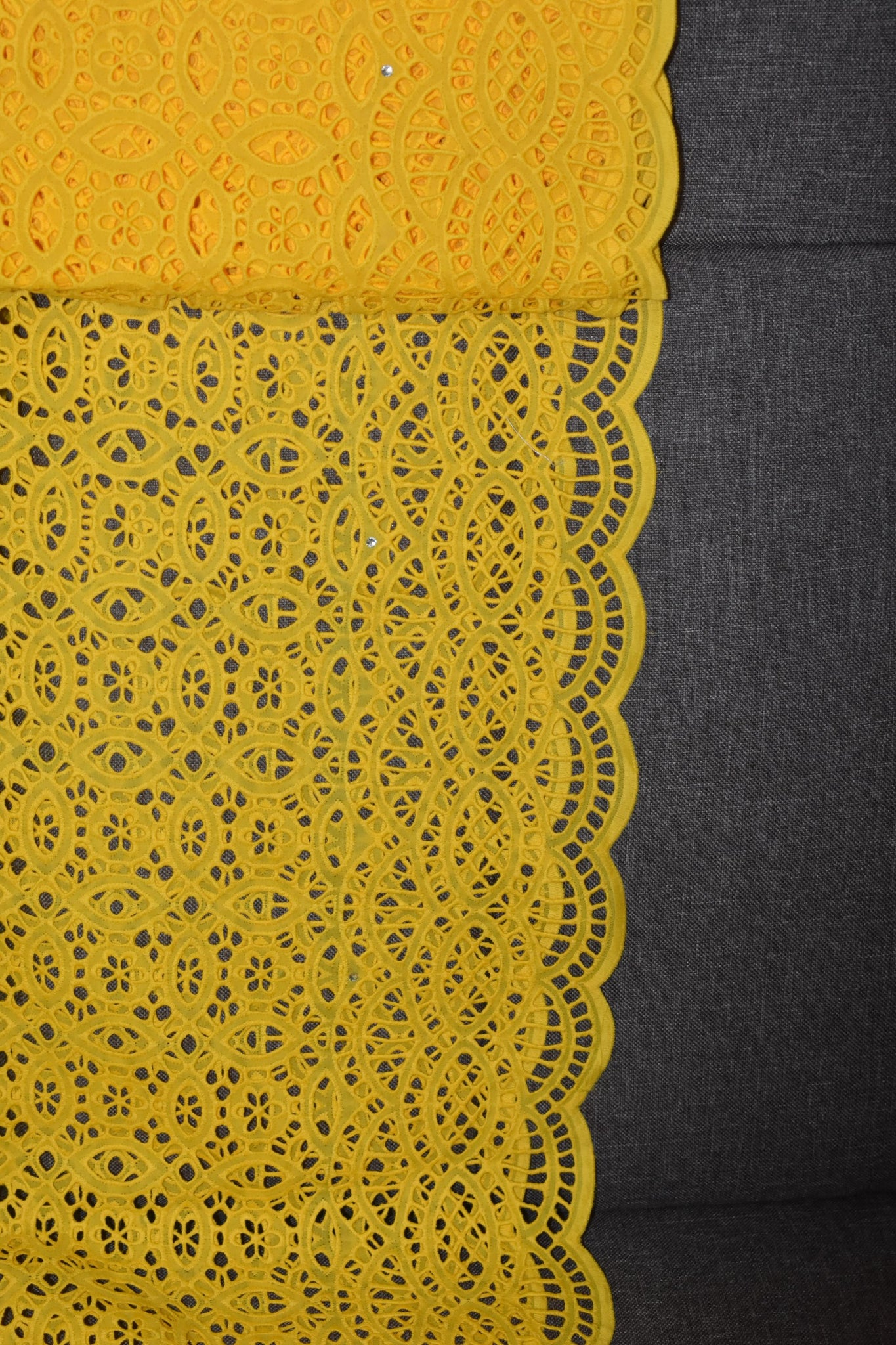 Royal Golden Yellow Lace – The Ngaska Store