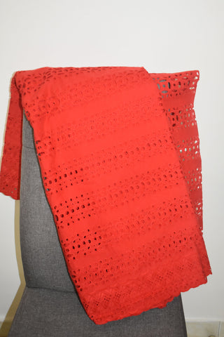 Daring Red Lace