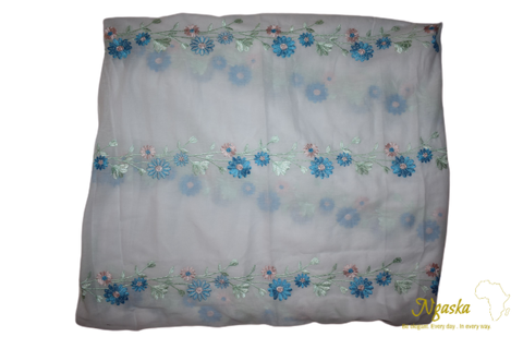 Baby Blue Flower Garden COA-14