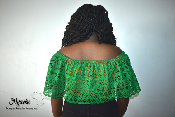 Green, Flirty Princess - Creole Madras Wear Collection CW 1