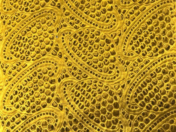 Yellow Mustard Royal Lace