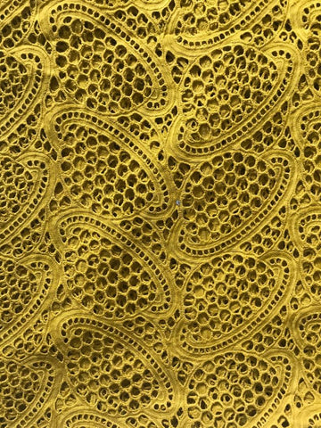 Yellow Mustard Royal Lace