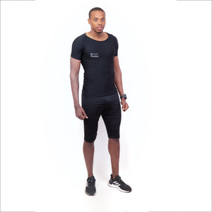 Power Black Strength Training Workout Clothes Set for Men - FULL SET