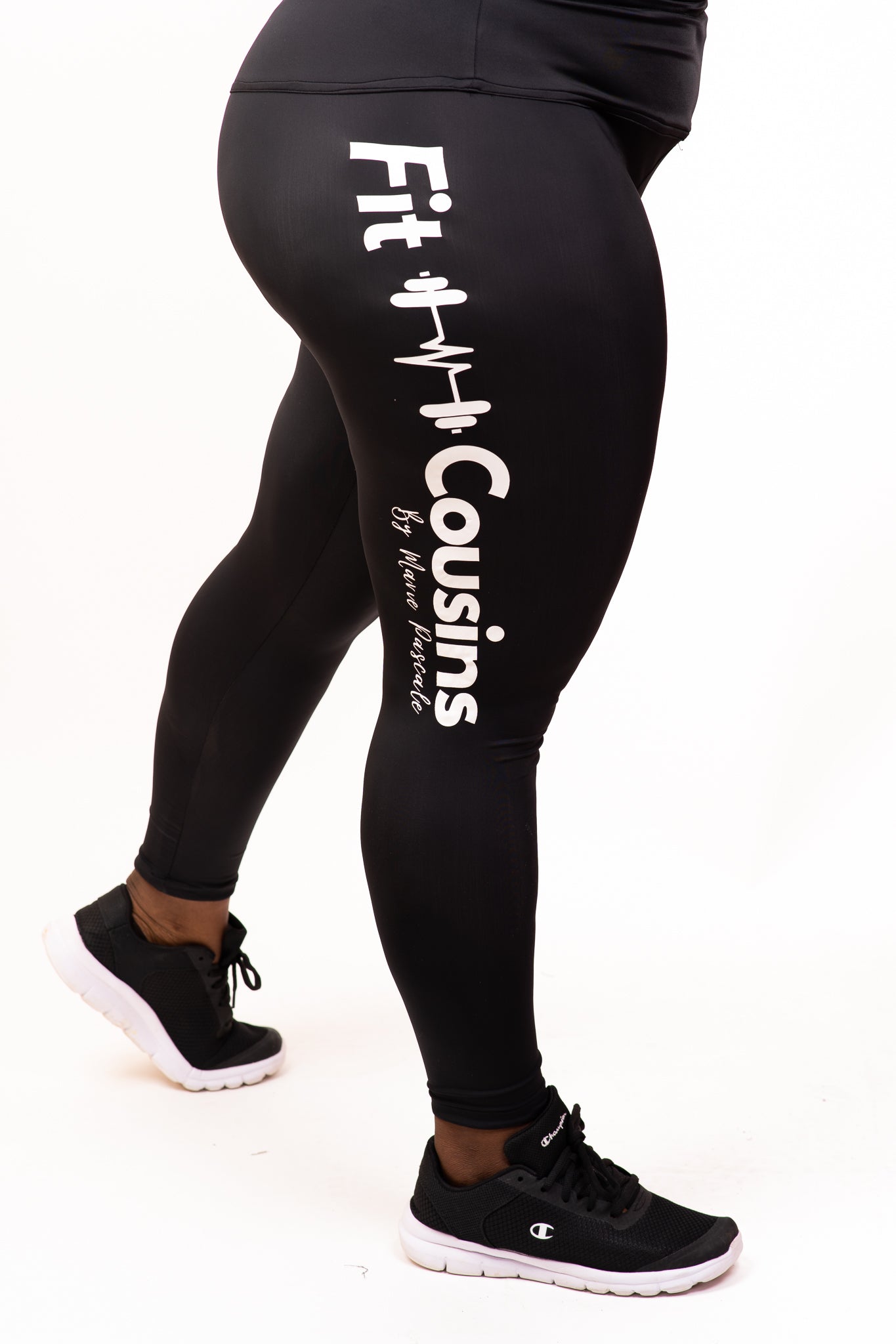 Marie's Power Workout Black Exercise Workout Leggings for Women