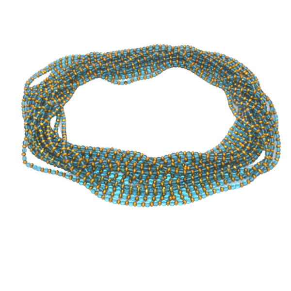 african glass beads waist beads belly chains turquoise
