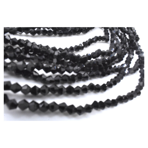 Spicy Black African Glass Seed Waist Beads Belly Chains
