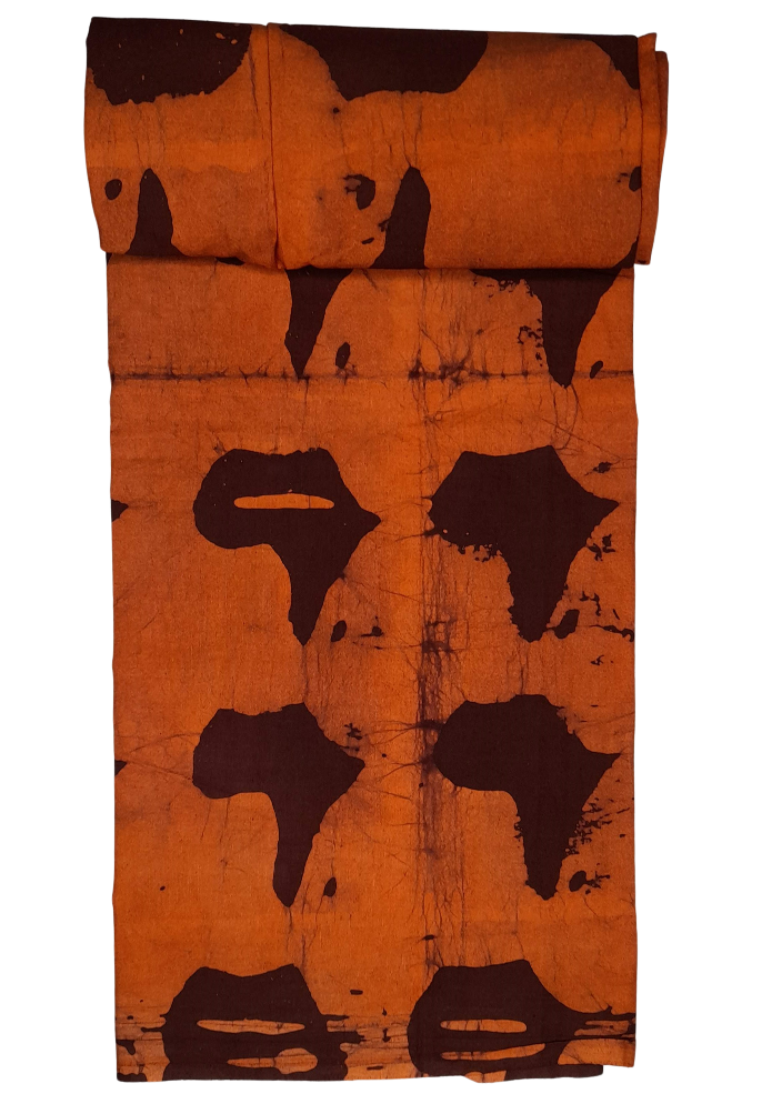 Brown Kola Africa Print - CA189